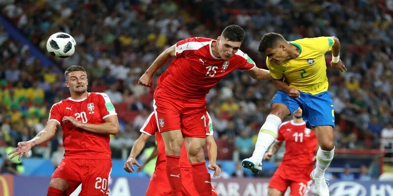 Soi kèo châu Á giữa Brazil vs Serbia